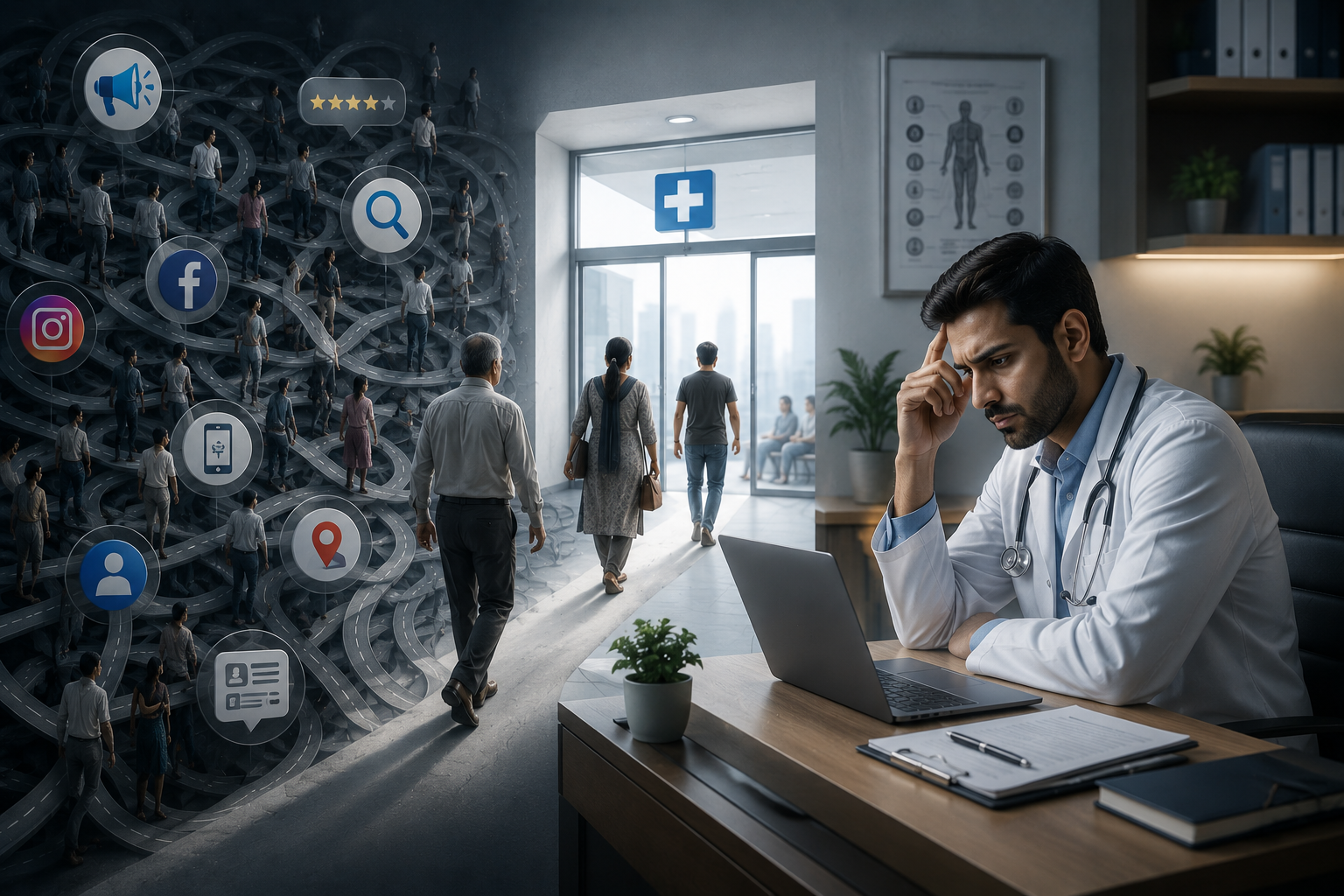 Why Most OPD Doctors Struggle with Consistent Patient Acquisition in India