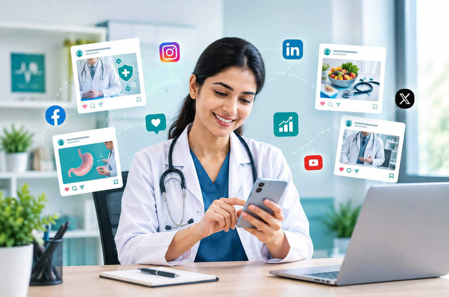 What Should Doctors Post on SocialMedia